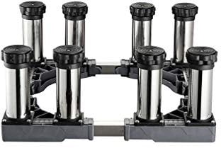 Générique Support de Base pour Lave-Linge, sèche-Linge et réfrigérateur Longueur/Largeur réglable 40-65 cm Lave-Vaisselle Hauteur Universelle 19-22 cm Classeur Plateaux de Sol pour éviter Le