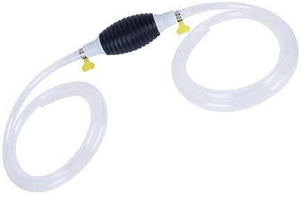 3M/9.9ft Fuel Transfer Pump, Yeelua Hand Syphon Pump Kit, Portable High Flow Fuel Pump, Oil Pump Extractor for Diesel and Petrol, Aquarium Syphon, Manual Water Pump for Fuel Fluid Water Fish Tank