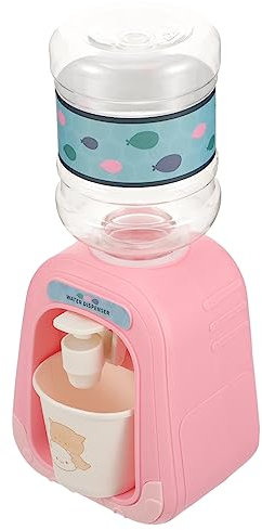 SEWOART Mini Water Dispenser Toy Unisex Pretend Play Model Educational Boys and Girls Drinking Fountain Removable Parts