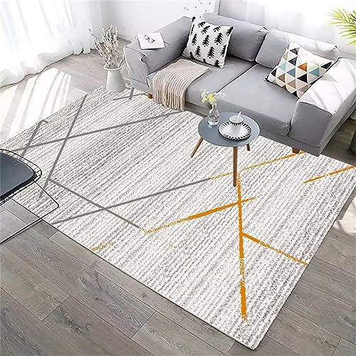RUGMRZ Bodenbelag Für Balkon Geometrische Kreativität Kitchen Rug grau Teppich Angebote Teppich Schlafzimmer flauschig bodenbelag für Balkon deko Outdoor terrasse200x300CM