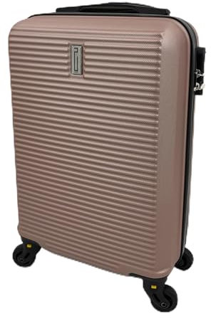 CELIMS - Bagaglio a Mano | Valigia 10 kg | Valigia Piccola | Trolley Piccolo | Approvato EasyJet, Ideale per Bambini e Adulti - Oro Rosa