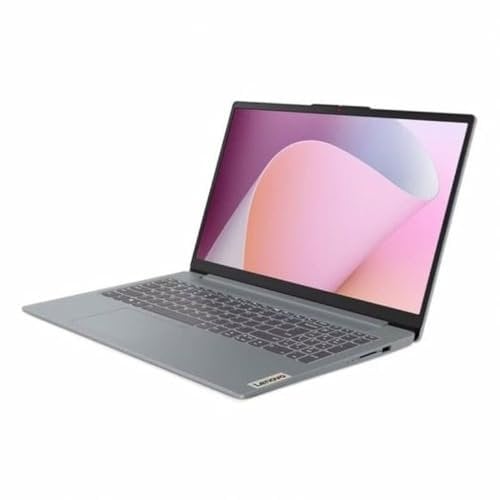 Lenovo IdeaPad Slim 3 Gen 8 Laptop, 39,6 cm (15,6 Zoll), FHD, Intel Core i5-12450H, 8 GB RAM, 512 GB SSD, Intel UHD Graphics, ohne Betriebssystem, Grau, spanische QWERTY-Tastatur