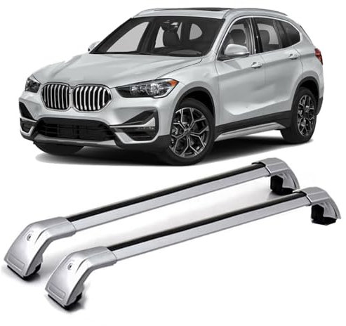 2 Stück Auto Dachträger, für BMW X1 E84 F48 2009-2016 2016 2017 2018 2019 2020 korrosionsbeständig nicht so leicht verformt Dach Transport Zubehör,2016-20 F48-A