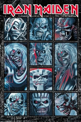 Grindstore Iron Maiden Ten Eddies Maxi Poster - Laminated