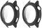 WIIKAI 2 Pack Hülle mit Glas Displayschutz Kompatibel mit XiaoMi Watch S4 Rundum Schutzhülle Schutz Case.(Schwarz)