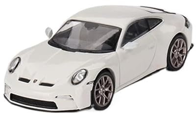YRXIAO Modellbausatz Auto 1/64 Für Porsche 911 (992) GT3 Touring Crayon Model Room Display Car Model Collection Toys Mini GT Car Model Für Wohndekorationen
