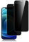 Oumida 2 Pièces Protection D'écran Anti-Espion pour iPhone 12/iPhone 12 Pro, Film Anti-Espion en Verre Trempé Couverture Complète pour iPhone 12/iPhone 12 Pro