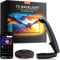 Gvyugke TV Hintergrundbeleuchtung, 3,5 Meter Sync TV Led Strip für 40-50 Zoll TVs und PC-Monitore, TV LED Hintergrundbeleuchtung mit Sensor, Smart-App-Steuerung, Spiel-& Musik-Sync