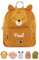wunderwunsch TRIXIE Kindergartenrucksack, Rucksack für Sportunterricht Schule und Kindergarten, Hort und Krippe, personalisiert mit deinem Wunschnamen (Tiger, Groß (7,5 Liter))