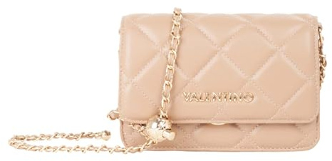 VALENTINO, OCARINA (VBS3KK52R), BOR. SUP MAT PLASTICHE, FLAP BAG, BEIGE (Donna)