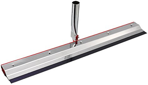 Epoxy Cement Painting Coating Notched Squeegee Kit with 3mm Gear Rake Flooring Tools for Self Leveling