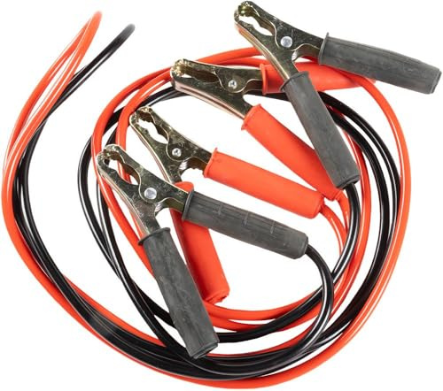 Start Coppia cavi batteria pinze 200Ah per auto lunghezza 2 mt.