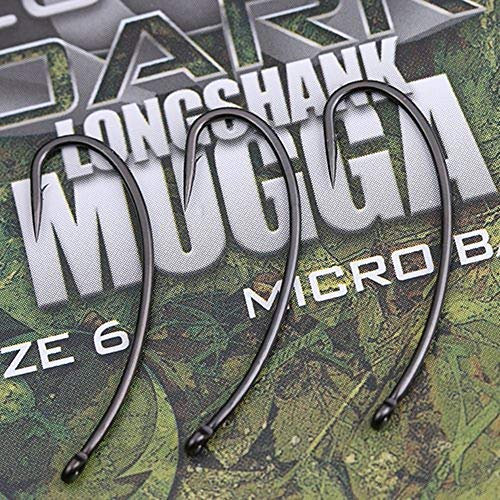 Gardner Covert Dark L/S Mugga Barbed Size 4 - Carp Fishing Hook