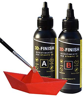 Resin Pro 3D - Finish Fast: Post-Print Coating zum Glätten und Veredeln von 3D-Drucken - 300 ml