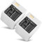 CELLONIC 2X Arlo A-1, A-1B Repuesto batería para Arlo Pro 1 / Pro 2 Batería de 2000mAh, Cámaras de Seguridad/Alarmas