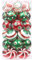 Sea Team 60mm/2.36 Delicate Contrast Color Theme Painting & Glittering Christmas Tree Pendants Decorative Hanging Christmas Baubles Balls Ornaments Set - 30 Pieces (Elf)