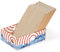 Conlun 5 Unidades Rascador para Gatos con Caja, Rascador Gato Grande Reversible, Doble Cara, Agujeros Interactivos, Antisuciedad, Protector de Muebles (Grande, Rojo)