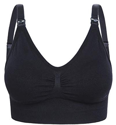 Zshosam Damen Stillshirt Kurzarm Umstandsmode Oberteil Sommer Open BH Stillen Mutterschaftsunterwäsche Frauen BH Front Unterwäsche Teenager Mädchen