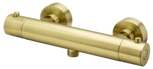 Essebagno Luisa mitigeur douche thermostatique or