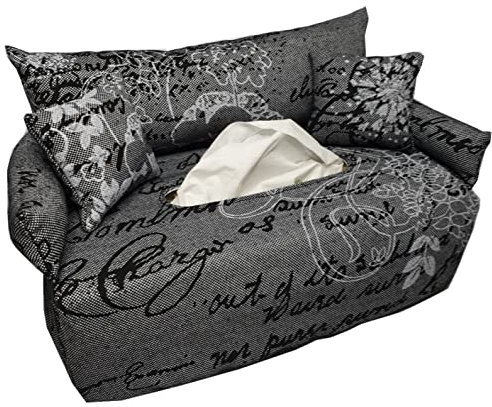 Taschentuchsofa mit Schriftzug - Handgefertigt