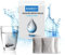 Alkaline Water Filter Pouch, pH Balanced and Ionised Water On-The-Go, Portable Ideal for Hiking, Camping and Travelling, Water Filtration System for Bottles, Jugs & Pitchers,Hard water filter 3x100L
