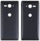 Reperatur-Teile for Sony Xperia XZ2 Compact Akku Rückseite (Schwarz)(Grün)(Silber) (Color : Noir)