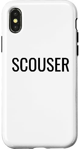 Scouser Liverpool Case for iPhone X/XS