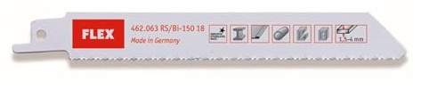 HOJA DE SIERRA RS/BI-150, 18 DIENTES/PULGADA 5 UDS