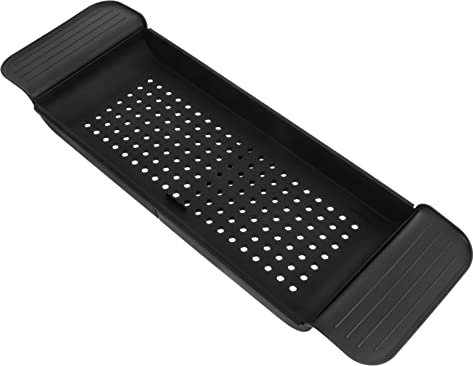 PRETYZOOM Teleskop Badewannenrahmen Erweiterbares Regal Kunststoff Badewannenhalter Badewannen Serviertablett Badewannen Tablet Tablett Tablett Tablett Tablett Tablett Tablett Tablett