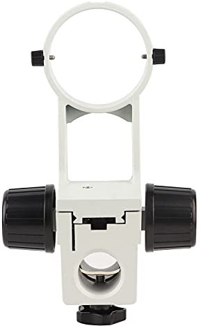 Soporte de enfoque Respicefinem para microscopio estereoscópico soporte para microscopio para teléfono móvil soporte para microscopio estereoscópico de 76 mm de diámetro soporte