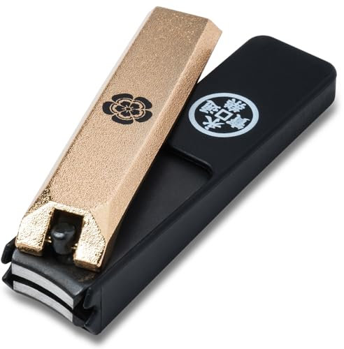 Wablade Samurai Steel Nail Clippers Fingernail Curved Blade Made in Seki Japan (Oda Nobunaga)