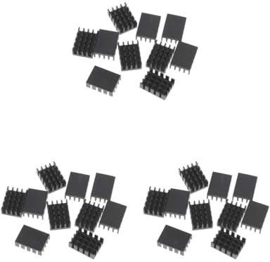 Tityvirnix 3 set 10 Packs GPU CPU Thermal Heatsink Pad 19x14x7mm Black