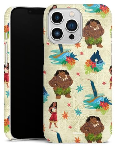 Custodia premium compatibile con Apple iPhone 13 Pro Cover per smartphone Custodia opaca Disney Oceania Pattern