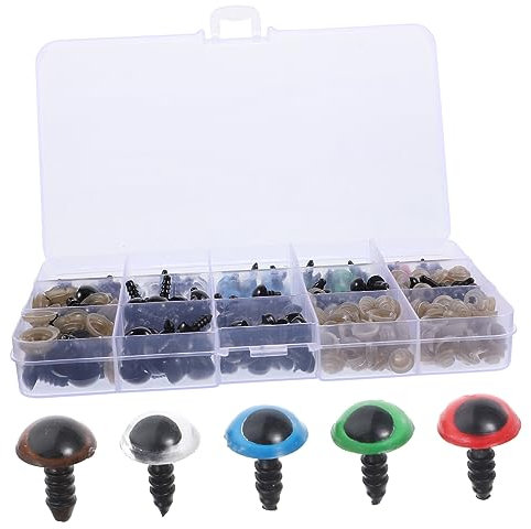 EPIGEIST 1 Schachtel Plüschpuppen-DIY-Set bastelset basteln für Geschenkidee gehrungswinkel stofftiere tragen Puppenmöbel Füllung Bastelaugen selber Machen Puppenaugen Plastik