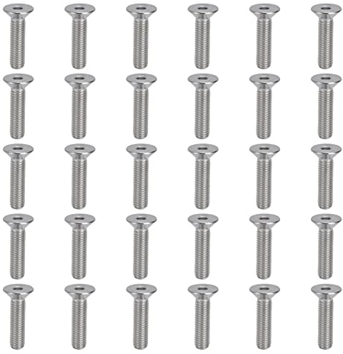 Respicefinem 30 viti M10 a brugola in acciaio inossidabile A2 per fissaggi industriali in vari progetti industriali e fai te, diametro filettatura 10 mm M10x30 (M10*50)