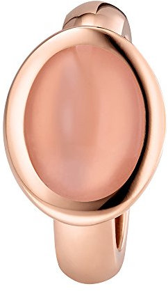 XEN Ring mit 12x9 mm großen Chalzedon rosé-vergoldet 52 (16.6)