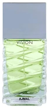 Ajmal Vision Eau de Parfum für Ihn, 100 ml – Langanhaltender, zitrisch-holziger Herrenduft aus Dubai – Luxuriöser, frischer Duft für Männer