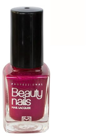 Beauty Nails Smalto per unghie professionale 76 rosa profondo perlato 1 pezzo 14 ml