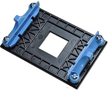 TT Racing for AMD CPU Fan Heatsink Mounting Bracket AM4,Socket Retention Mount for Hook-Type Air-Cooled or Partially Water-Cooled Radiators, Base for AM4 B350 X370 A320 X470 B1220 B240 -Blue