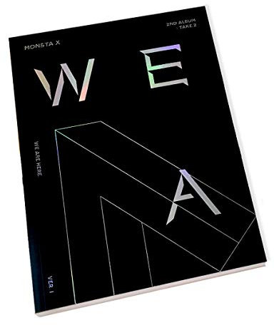 MONSTA X 2nd Album : TAKE.2 - We Are Here [ I ver. ] CD + Photobook + Photocards + FREE GIFT / K-pop Sealed