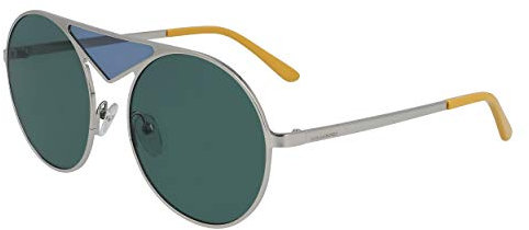 Karl Lagerfeld Unisex Karl KONCEPT Sunglasses, 045 Silver, 57