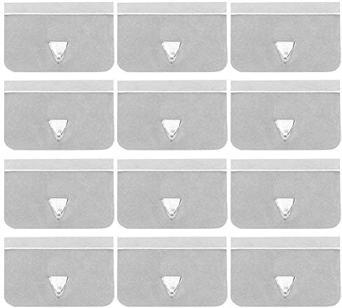 Qiilu Auto windabweiser car Wind rain Deflector Fitting Clip Auto Wind Deflektor Clips, Universal Car Wind Regen Deflektor Kanal Edelstahl Befestigung Halteklammern Set(12St) windabweiser Clips