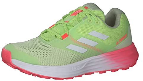 adidas Scarpe da Trail Terrex Two Flow W, Almost Lime Crystal White Turbo, 39 1/3 EU