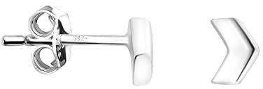 SOFIA MILANI - Damen Ohrringe 925 Silber - Dreieck Ohrstecker - E1452