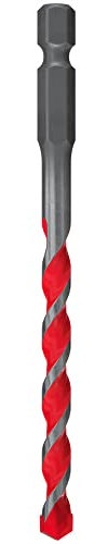 fischer 561640 D-U Hex Universal Drill Bit, 3mm, 3/45/90, for Brick/Wood/Tiles/Plastics/Steel/Concrete, Red/Silver