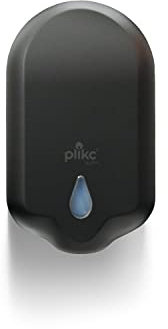 Automatischer Seifenspender/Desinfektionsmittel mit Batterien aus AISI304 Stahl (Schwarz, Sprühlösungen/Alkohol)