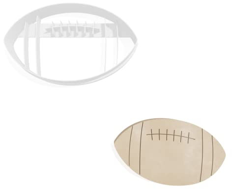 American Football Cookie Cutter - 3 Sizes Superbowl NFL