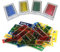 48pcs Prepared Microscope Slides,Biology Plastic Animals Insects Plants Flowers,Mgoodoo Lab Specimens Portable Educational Microscope Slides(4 Boxes)