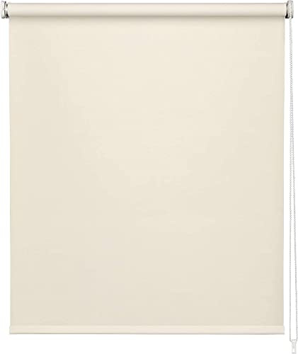 EASYDECO - Estor Enrollable Blackout (Beige, 175_x_190_cm) | Tamaño Tela 171,5 x 190 cm