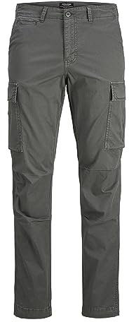 JACK & JONES Men's Jpstace Jjtucker Cargo AMA Noos Trousers, Sedona Sage, 30 W/32 L